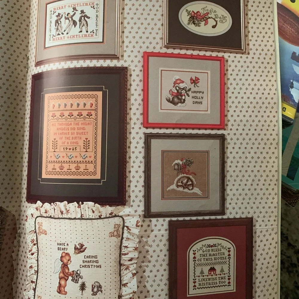 MERRY CHRISTMAS FROM...--Stoney Creek # 10--Counted Cross Stitch Pattern